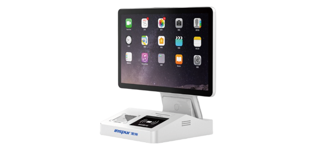 盈易彩票人社桌面单屏招聘终端MST1...